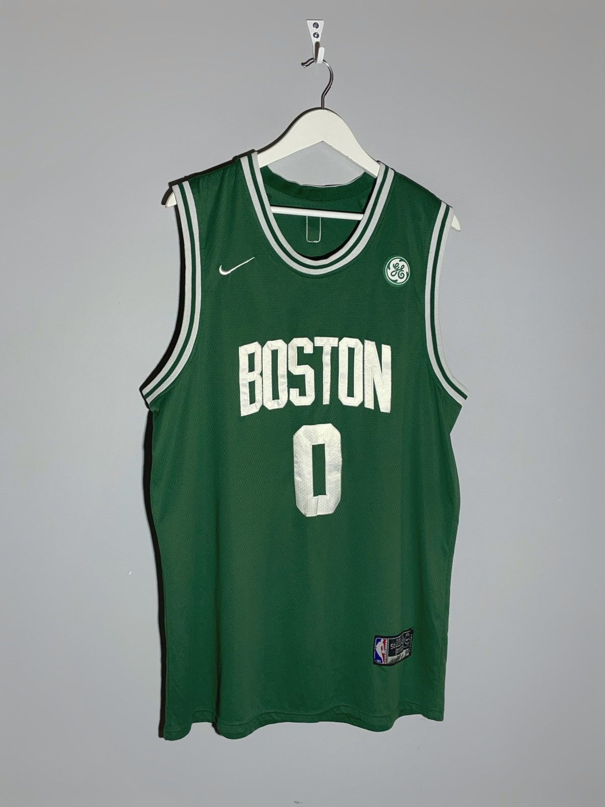 NBA × Nike #0 Tatum Boston Celtics Nike Y2k NBA Basketball Jersey Size US L / EU 52-54 / 3 - 2 Thumbnail