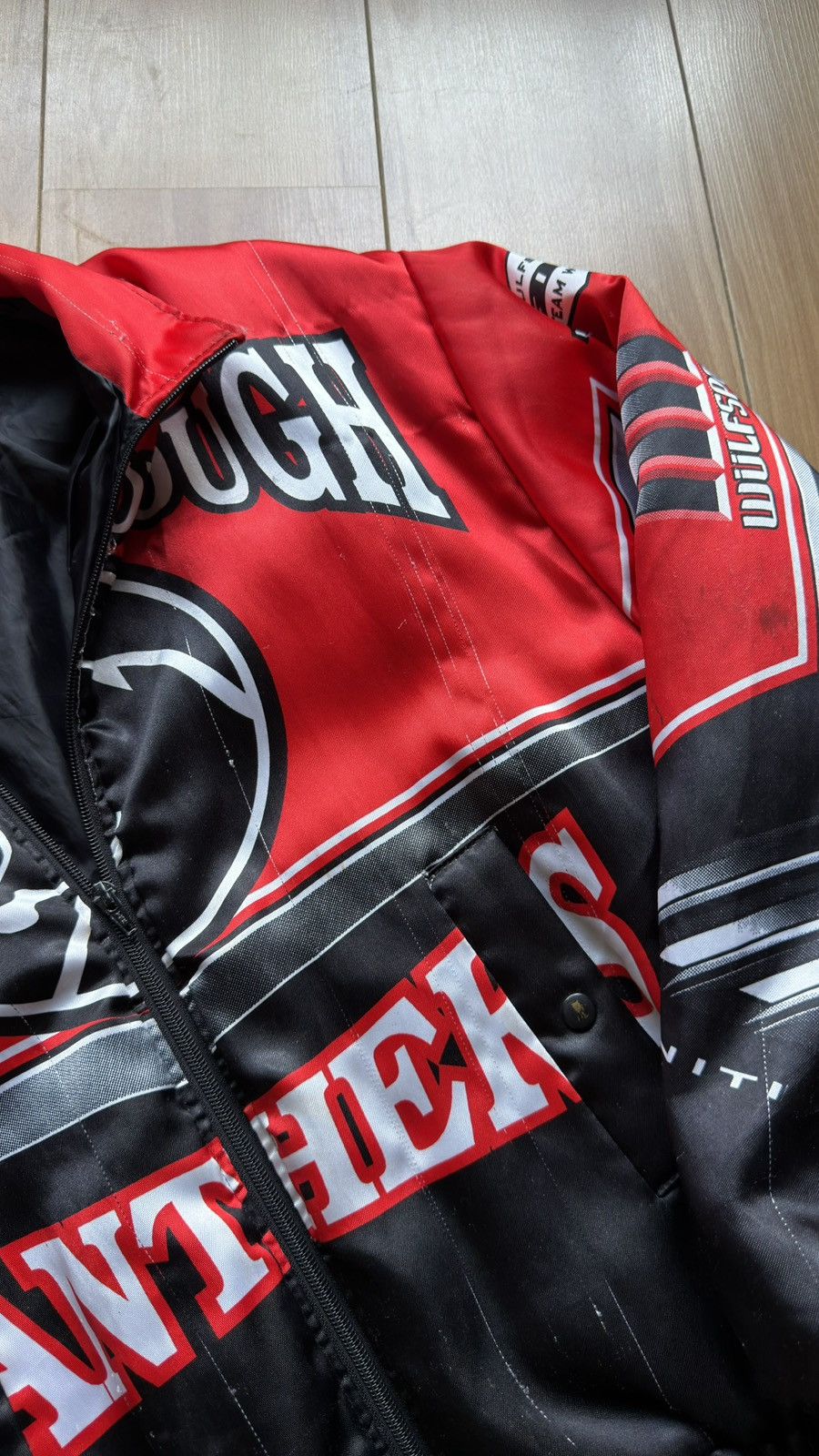 Vintage Racing wulfsport jacket bomber Size US M / EU 48-50 / 2 - 5 Thumbnail