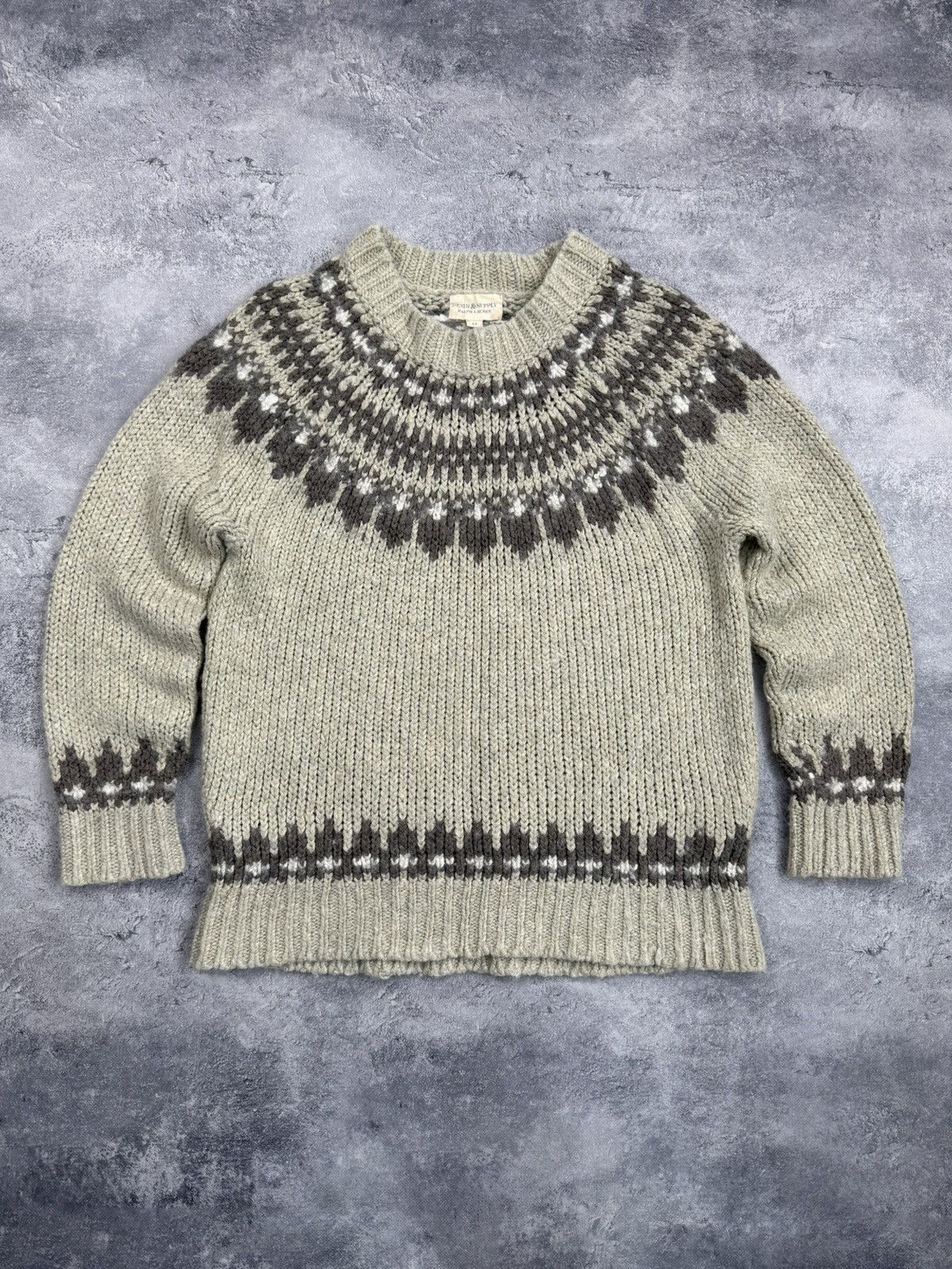 Denim & Supply Ralph Lauren Vintage Denim & Supply Ralph Lauren Wool Knit Sweater Size US M / EU 48-50 / 2 - 1 Thumbnail