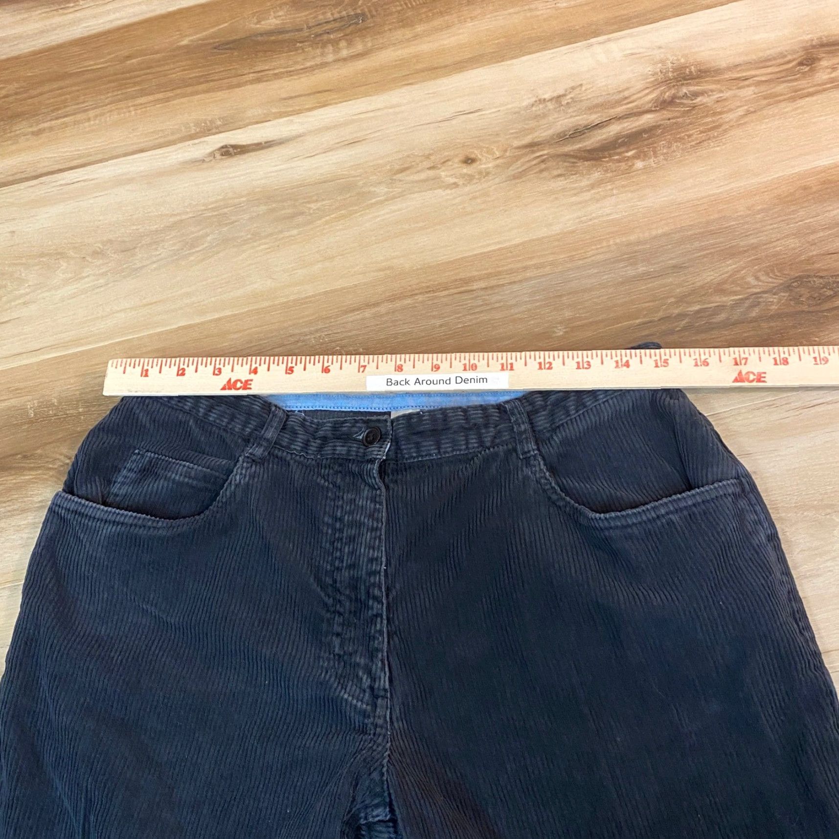 Vintage VINTAGE Christopher & Banks Corduroy Pants Womens 8 Straight Leg Casual Gray Pants Ladies 8 Corduroy Straight Leg Vintage Womens Size 30" / US 8 / IT 44 - 3 Thumbnail