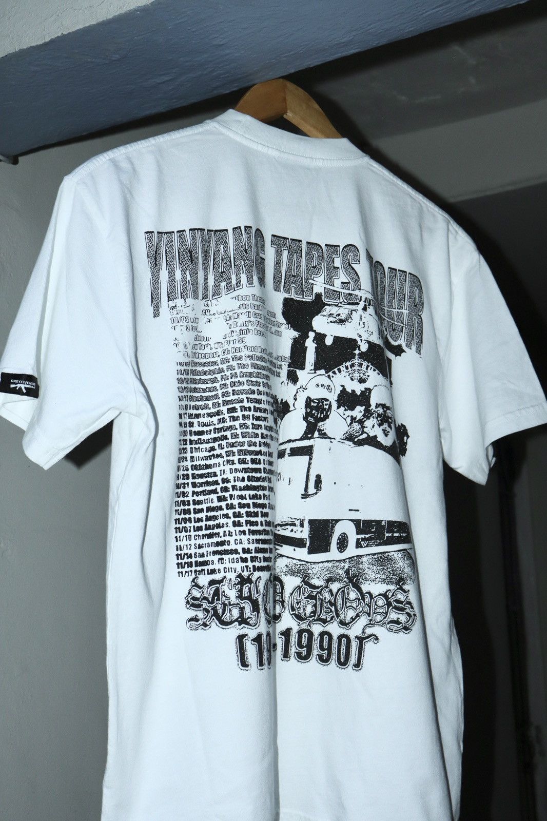 G59 Records G59 Records $uicideboy$ Yin Yang tapes tour tee Size US M / EU 48-50 / 2 - 6 Thumbnail