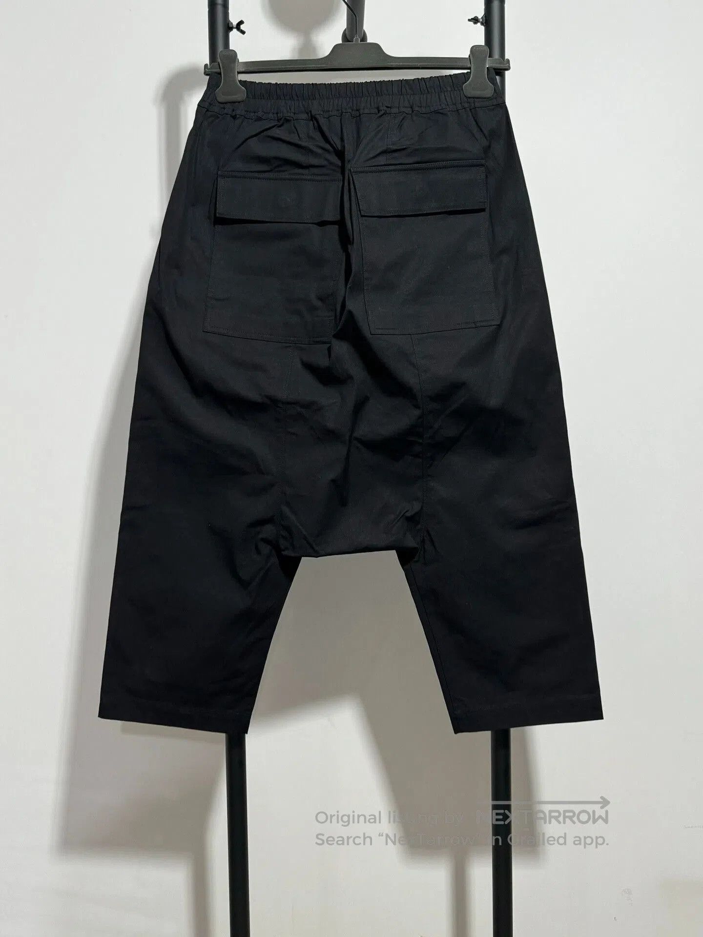 Rick Owens rick owens black cropped pants. Size US 38 / EU 54 - 2 Thumbnail