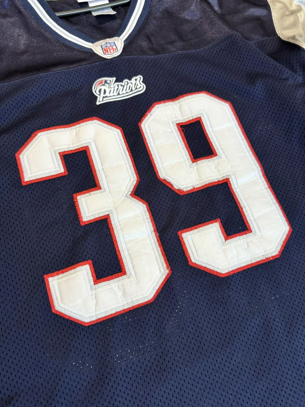 Mitchell & Ness 🔷Vintage Mitchell & Ness Patriots #39 NFL Jersey 90s🔷 Size US L / EU 52-54 / 3 - 3 Thumbnail