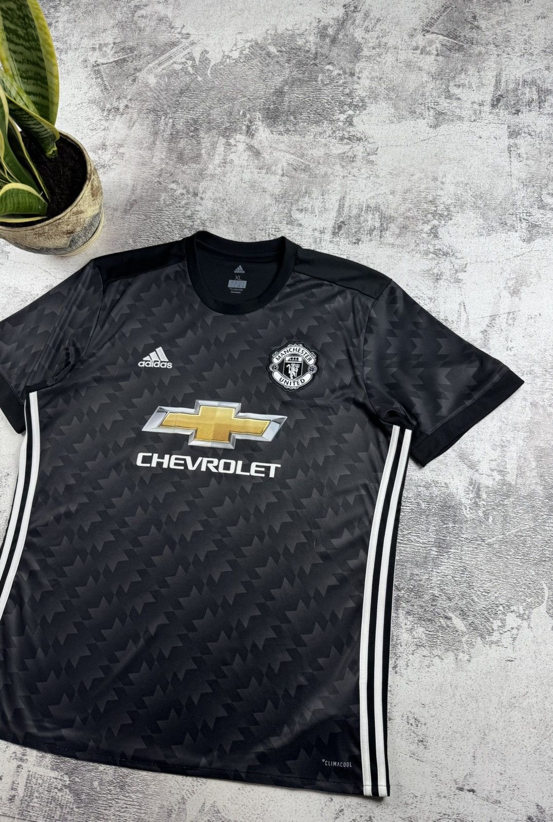Adidas Manchester United 2017/2018 Football T Shirt Jersey Kit Size US XL / EU 56 / 4 - 3 Thumbnail