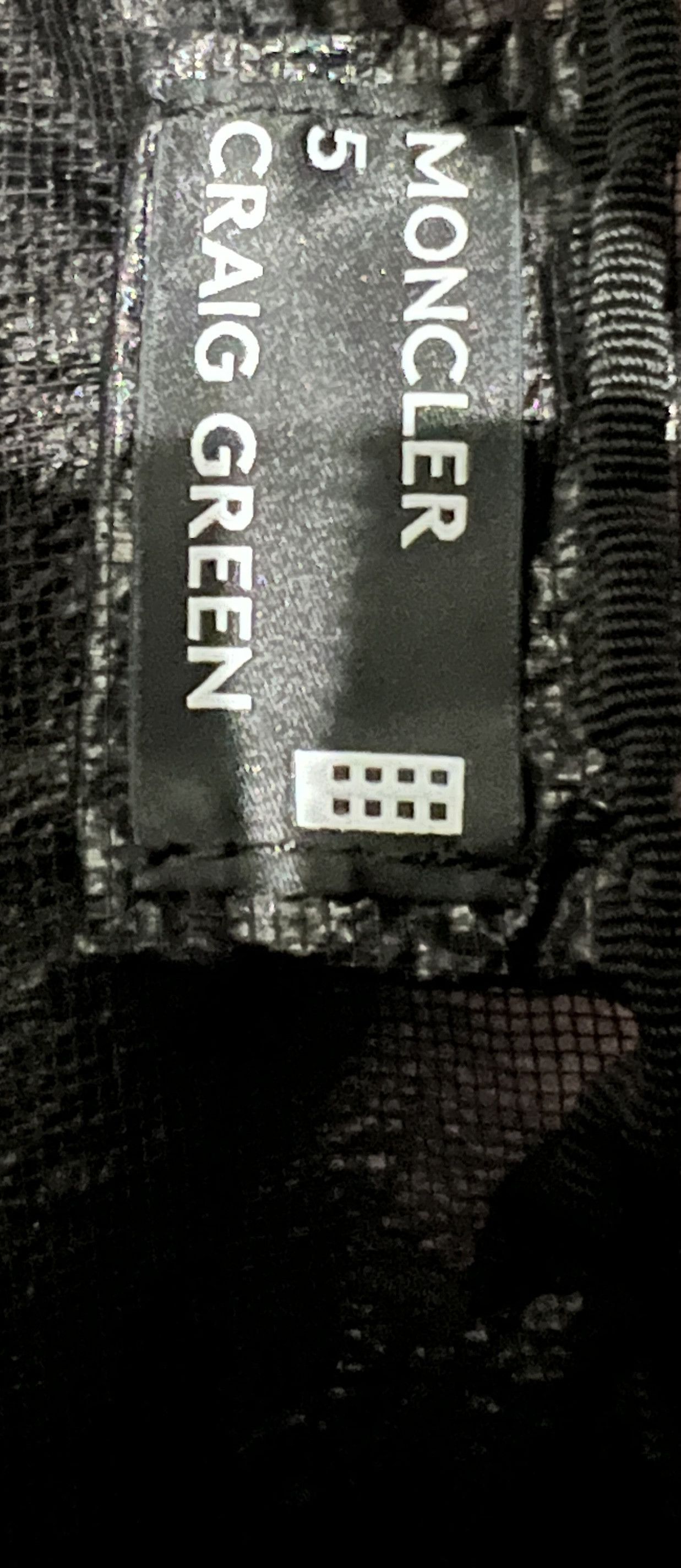 Craig Green × Moncler MONCLER x CRAIG GREEN emergency-print taffeta backpack black Size ONE SIZE - 9 Thumbnail