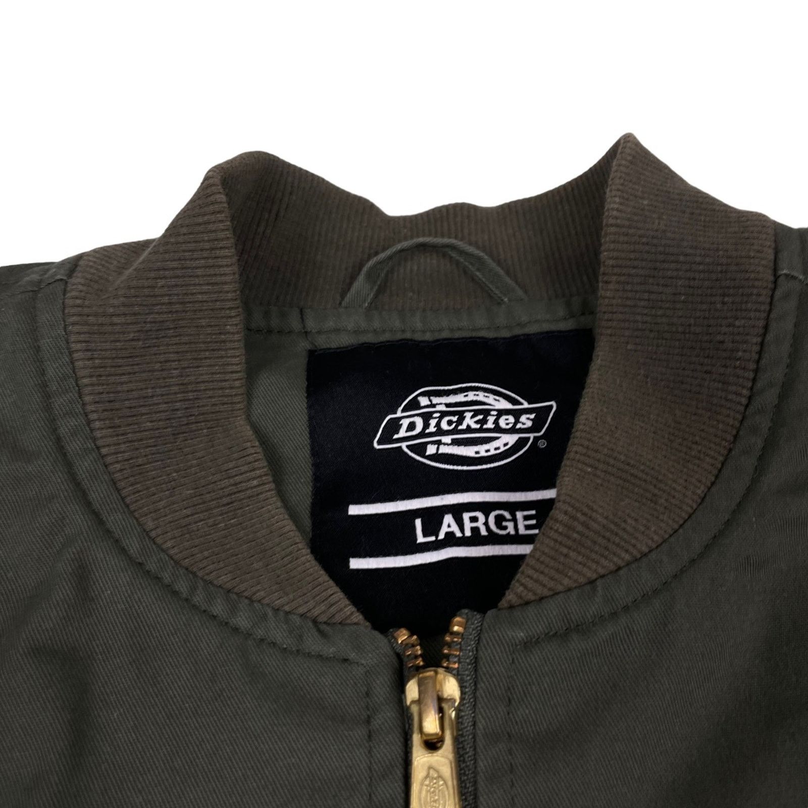 Dickies Dickies Bomber Jacket Khaki Size L detroit style Size US L / EU 52-54 / 3 - 9 Thumbnail