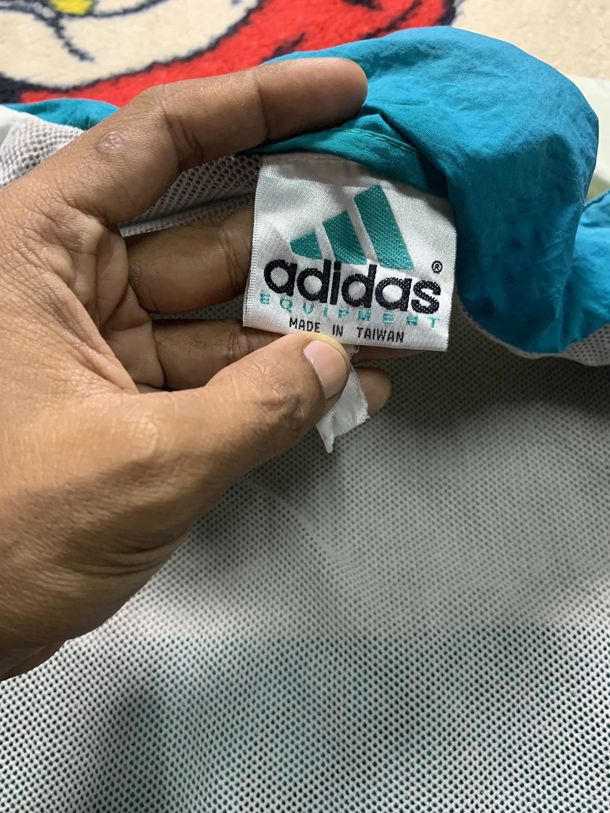 Adidas 2000 ADIDAS EQUIPMENT WINDBREAKER EMBROIDERED LOGO Size US XXL / EU 58 / 5 - 15 Thumbnail