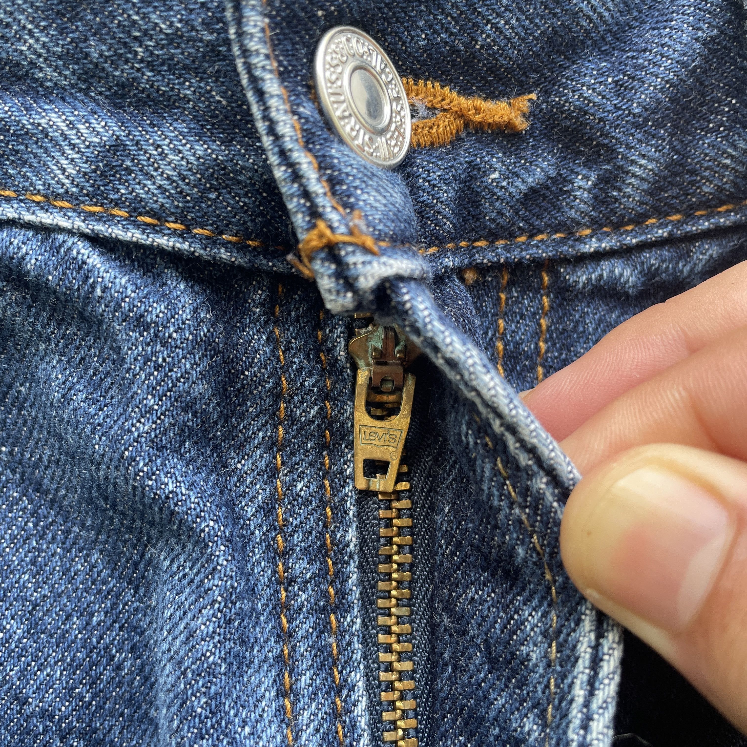 Levi's VINTAGE LEVI’S 505 JEANS PANTS DENIM THARSHED W32x29 Size US 32 / EU 48 - 7 Thumbnail