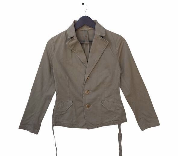 Vintage 45RPM Cotton Belted Jacket Made In Japan