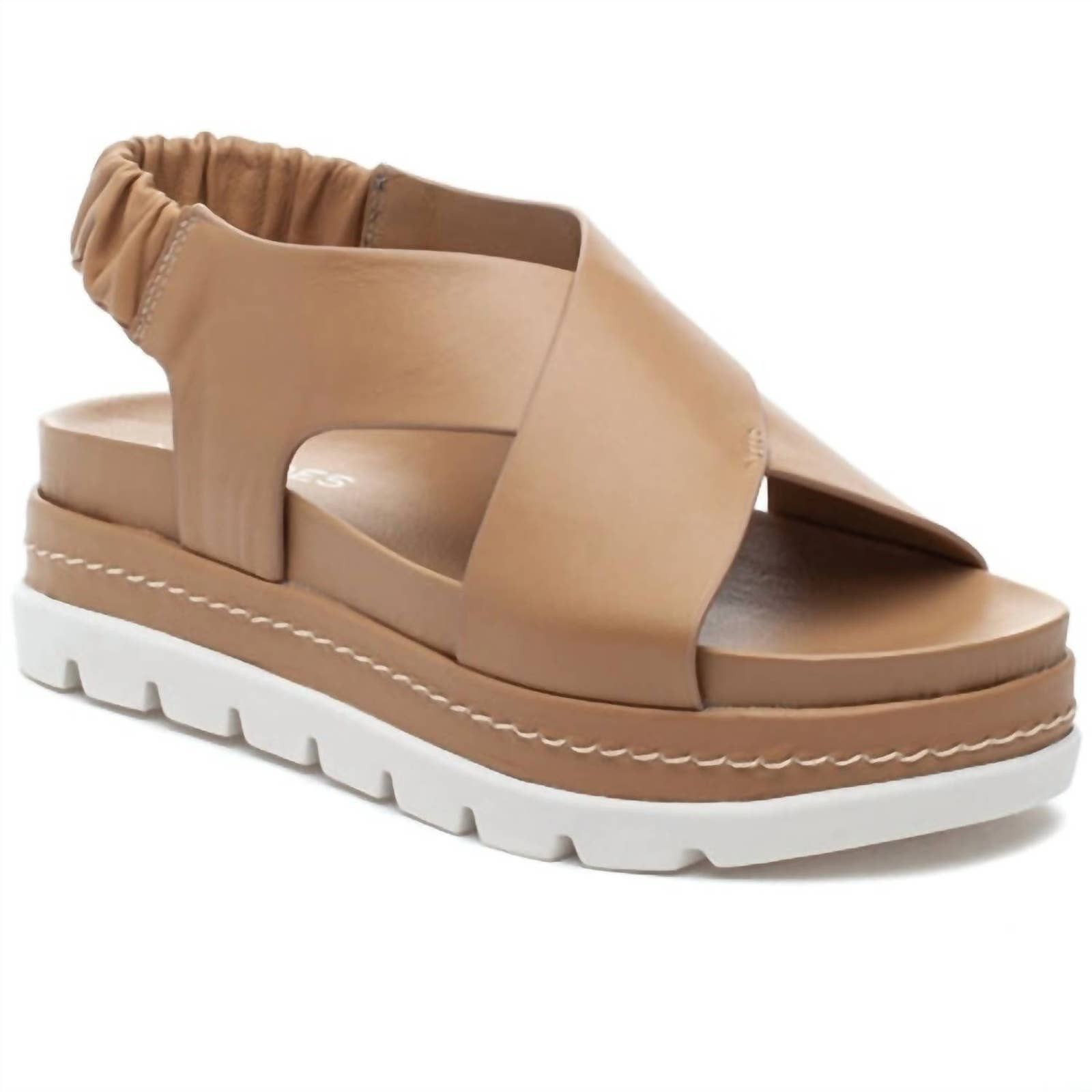 J Slides J/SLIDES Resa Sandal In Nude Leather Grailed