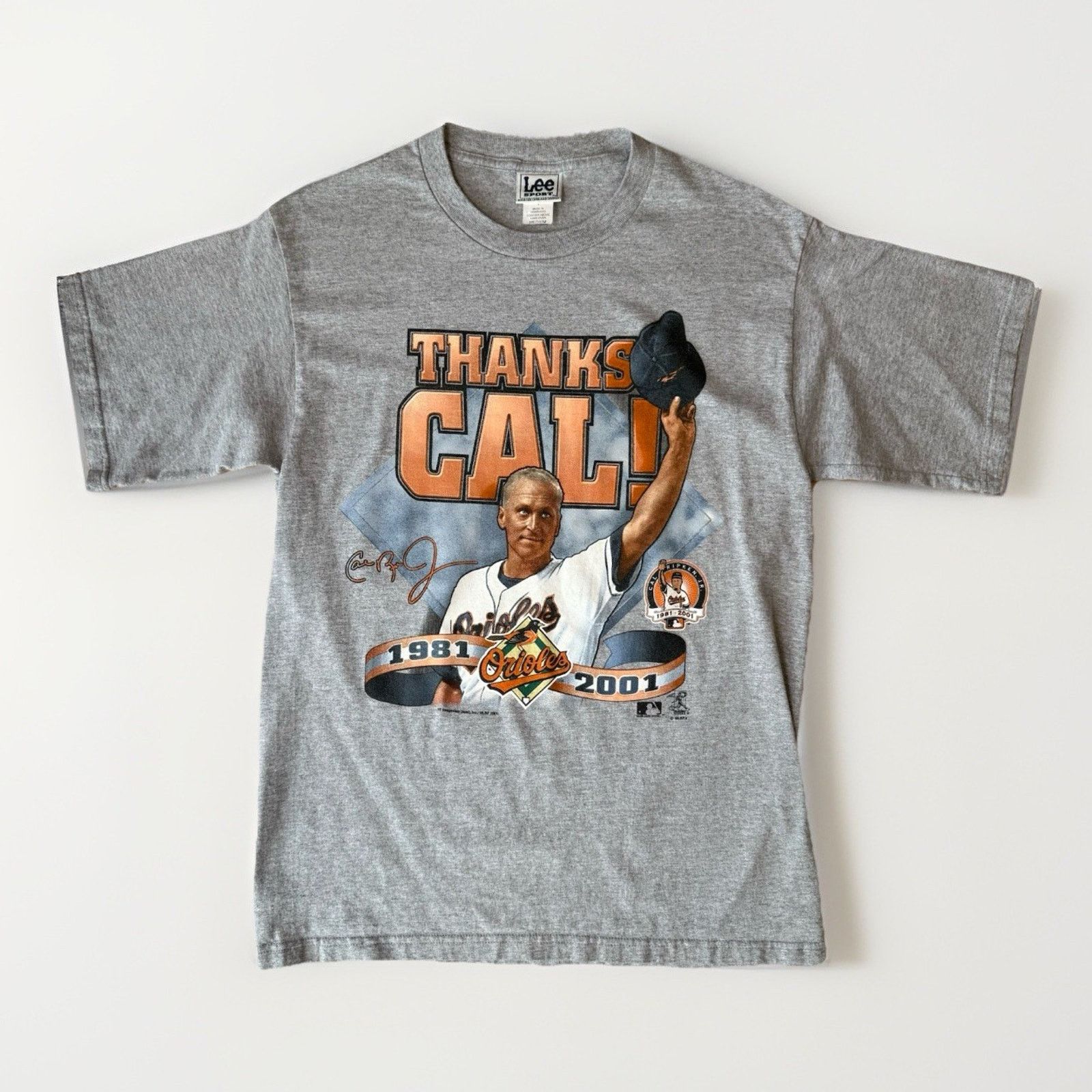 Vintage Vintage Cal Ripken JR Shirt Medium Gray Y2K MLB Lee Sport Size US M / EU 48-50 / 2 - 1 Thumbnail