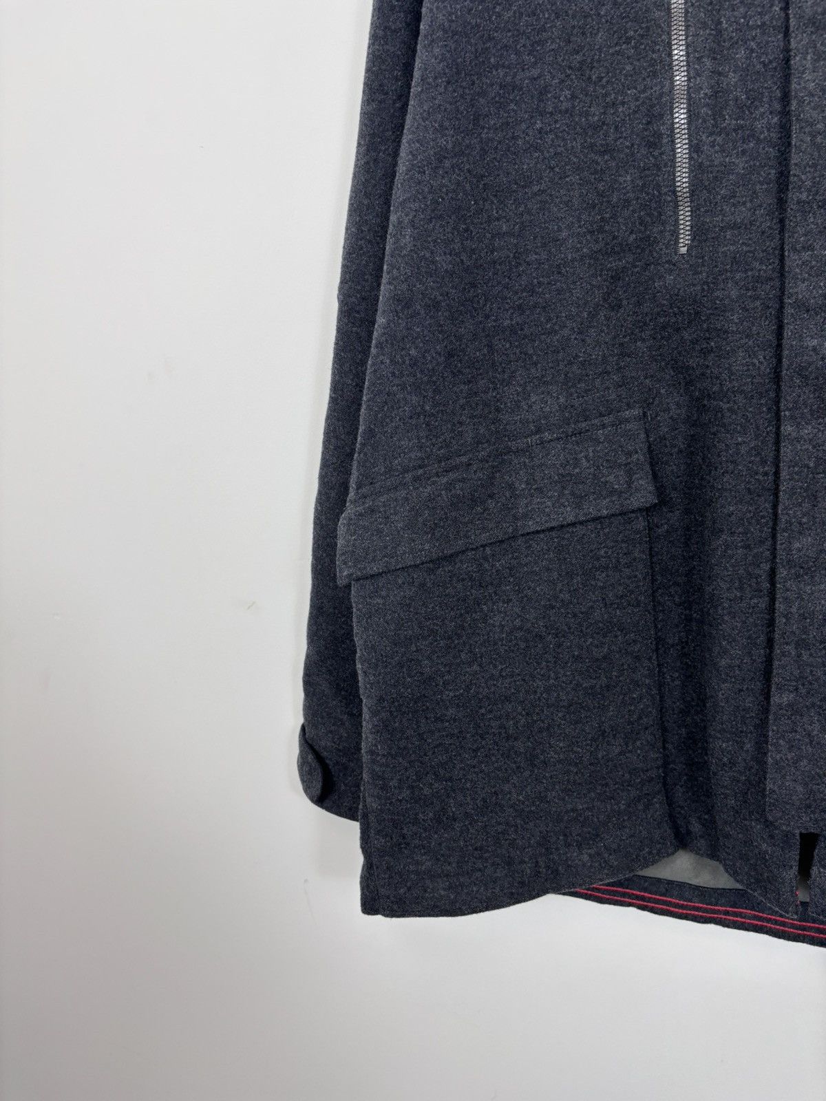Victorinox Victorinox Swiss Men’s Multipocket Tech Wool Hooded Coat Size US XL / EU 56 / 4 - 6 Thumbnail