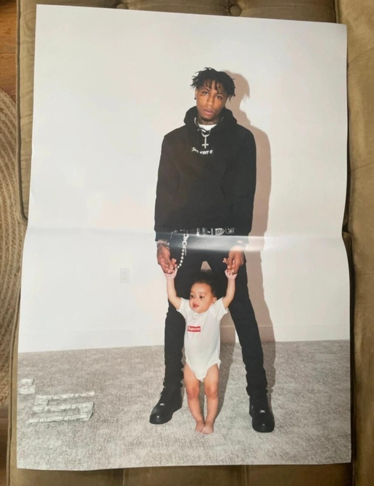 Supreme FW23 Supreme Youngboy NBA Poster Rare Rapper Music | Grailed