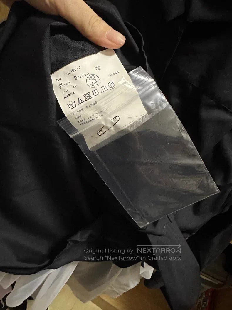 Comme des Garcons Comme Des Garcons Black and White Layered Shirt Size XS / US 0-2 / IT 36-38 - 3 Thumbnail