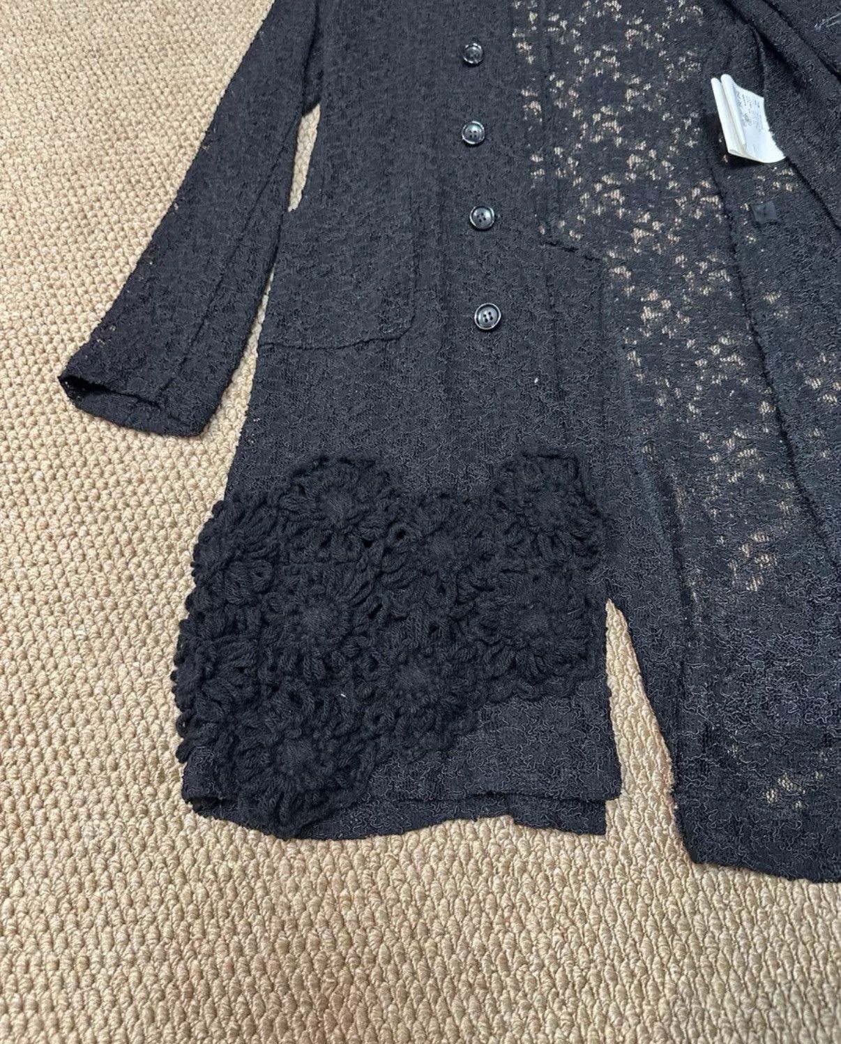 Comme des Garcons Comme des Garçons Lace Crochet Jacket K23 Size XS / US 0-2 / IT 36-38 - 5 Thumbnail