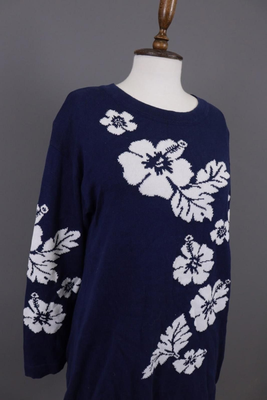 Escada Escada Margaretha Ley Blue Floral Dress Size 36 Size M / US 6-8 / IT 42-44 - 5 Thumbnail