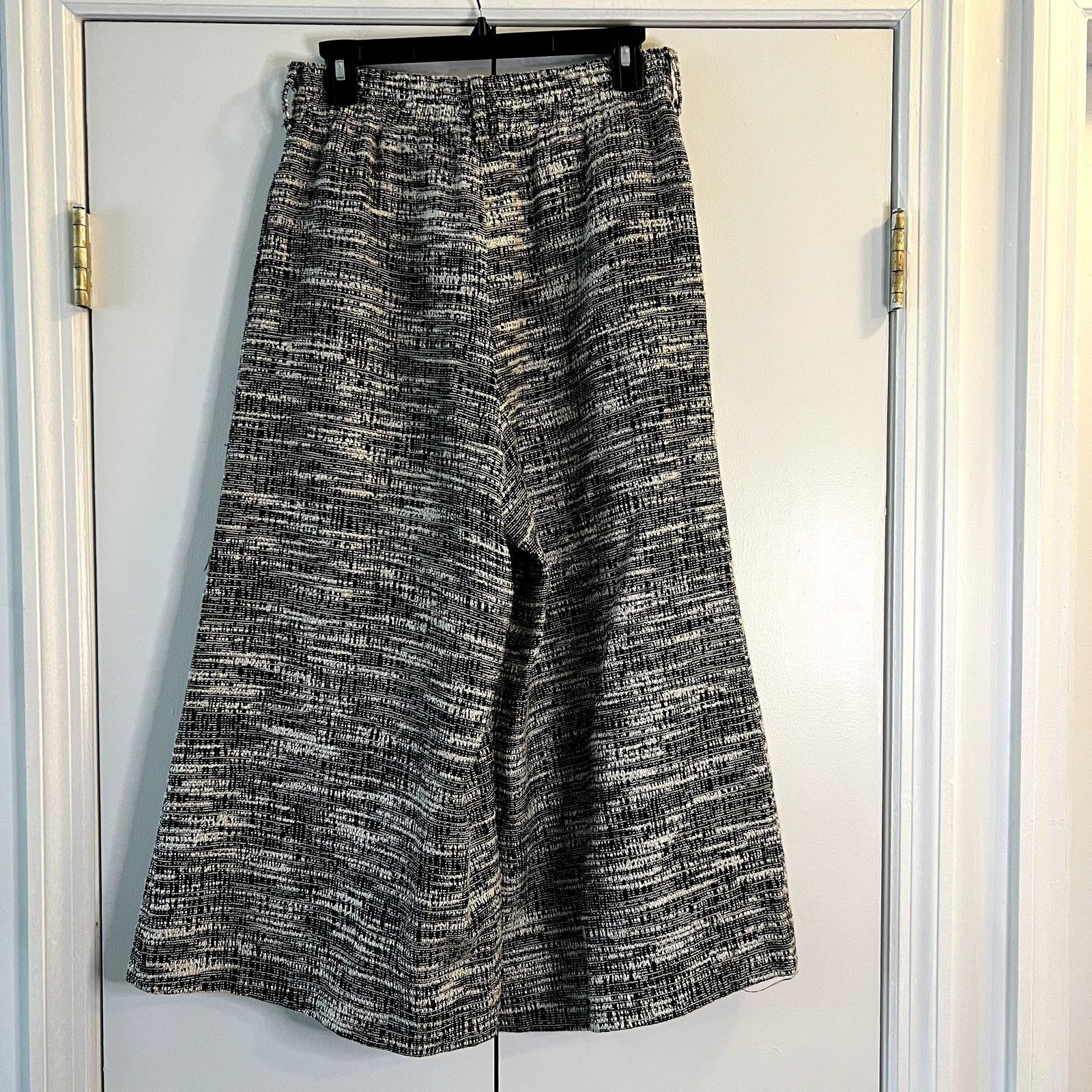 Apiece Apart Apiece Apart cotton blend wide cropped pants high rise gray Size 28" / US 6 / IT 42 - 4 Thumbnail