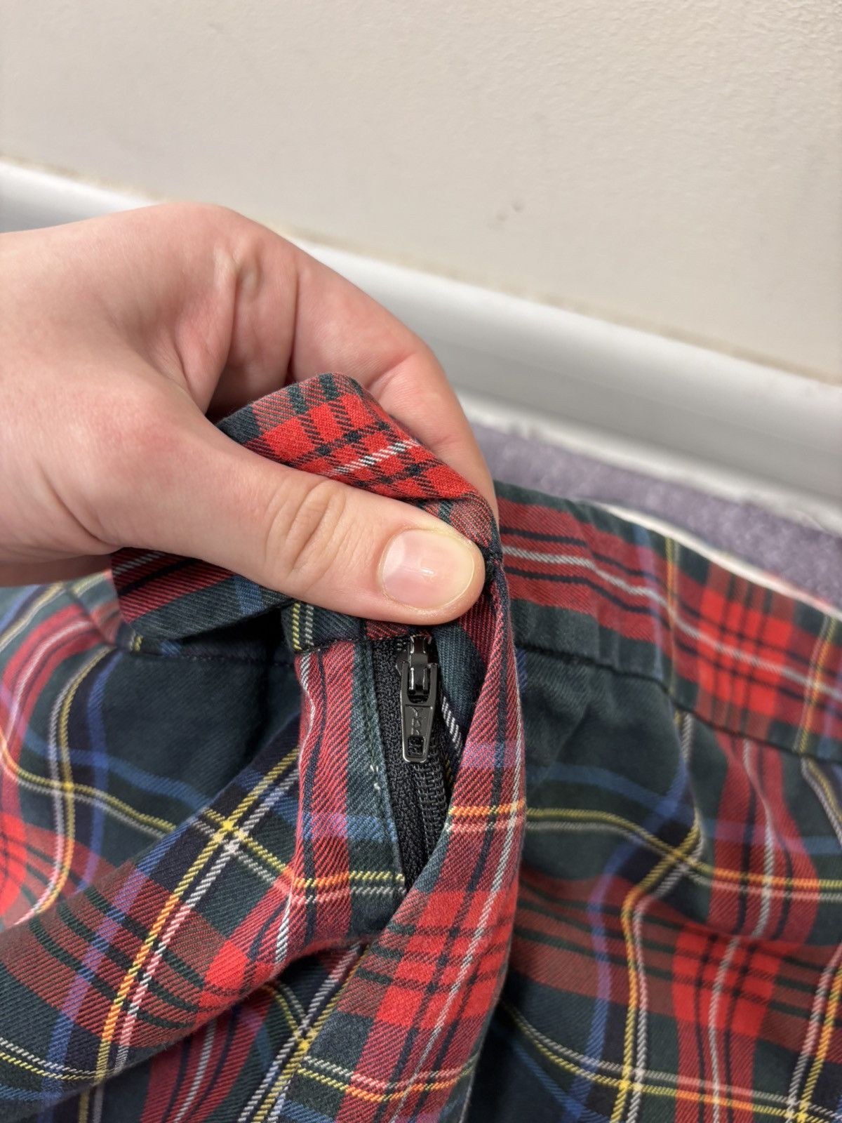 Polo Ralph Lauren Vintage Polo Ralph Lauren Men’s Tartan Plaid Pants Trousers Size US 38 / EU 54 - 10 Thumbnail
