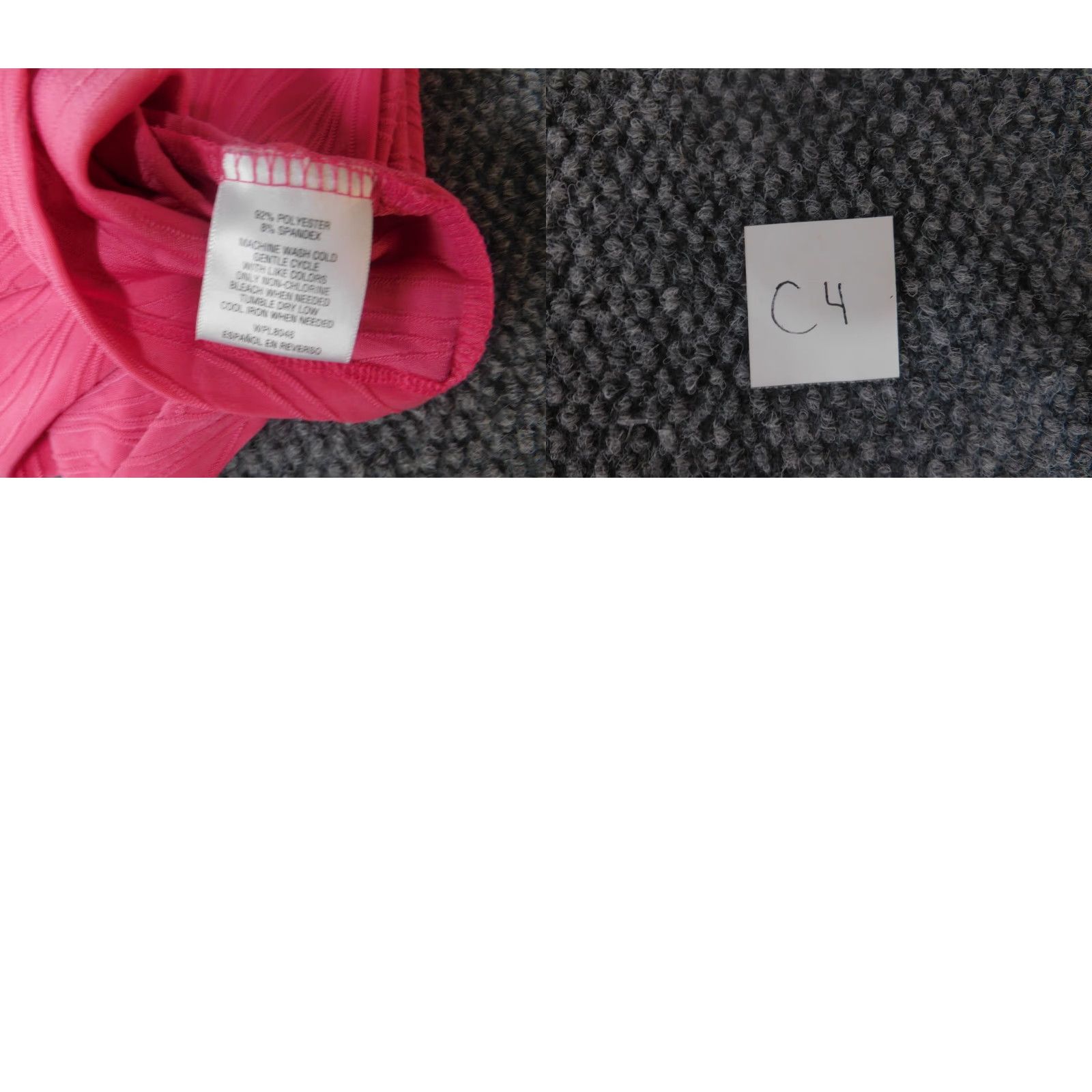 JM Collection JM Collection Shirt Womens Small Pink Polyester Stretch Crew Neck Pullover Casual Blouse Size S / US 4 / IT 40 - 9 Thumbnail