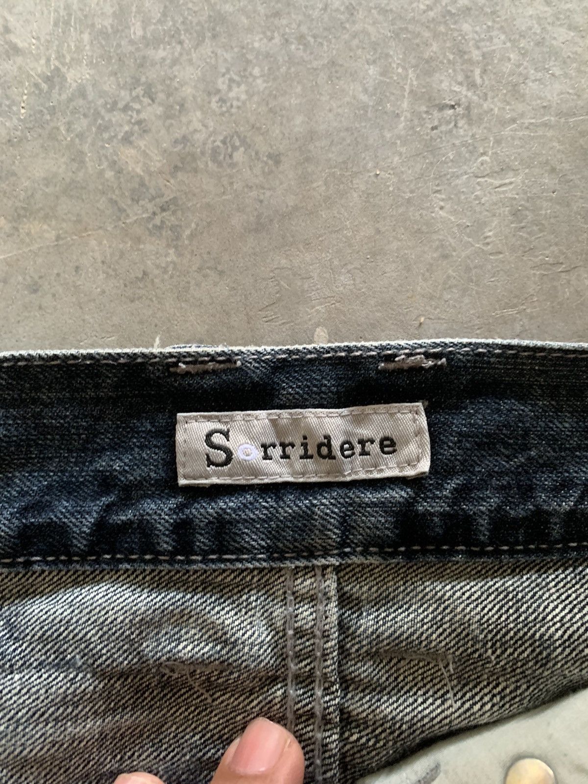 Japanese Brand FLARE SORRIDERE SICK WHISKERED WASHED JAPANESE GRUNGE Size US 33 - 6 Thumbnail