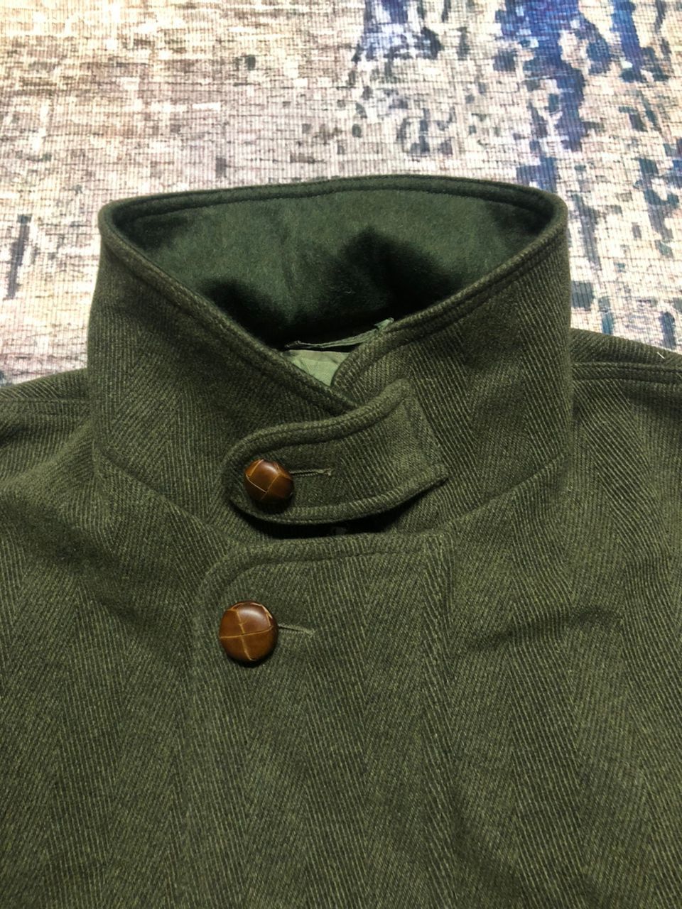 Hunter Vintage Mitsumine Green Hunting Wool Jacket Size US M / EU 48-50 / 2 - 4 Thumbnail
