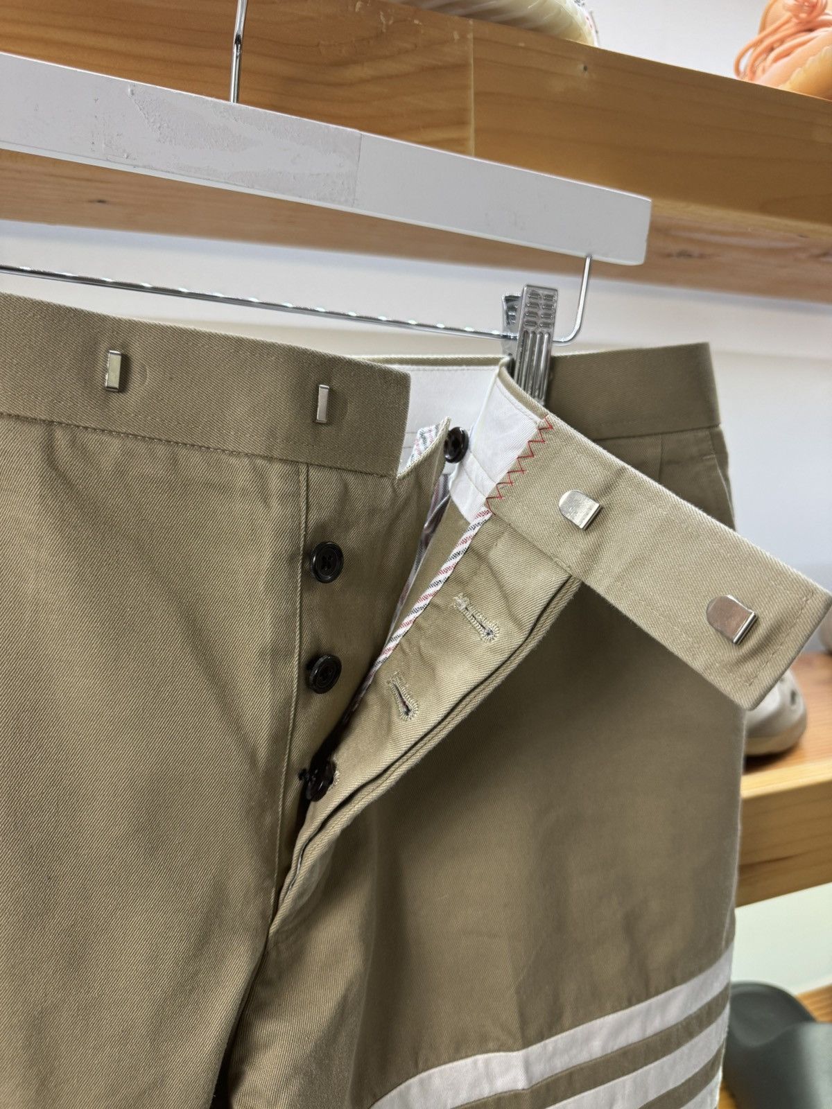 Thom Browne Thom Browne Twill Chino Trousers (Size 3) Size US 33 - 6 Thumbnail