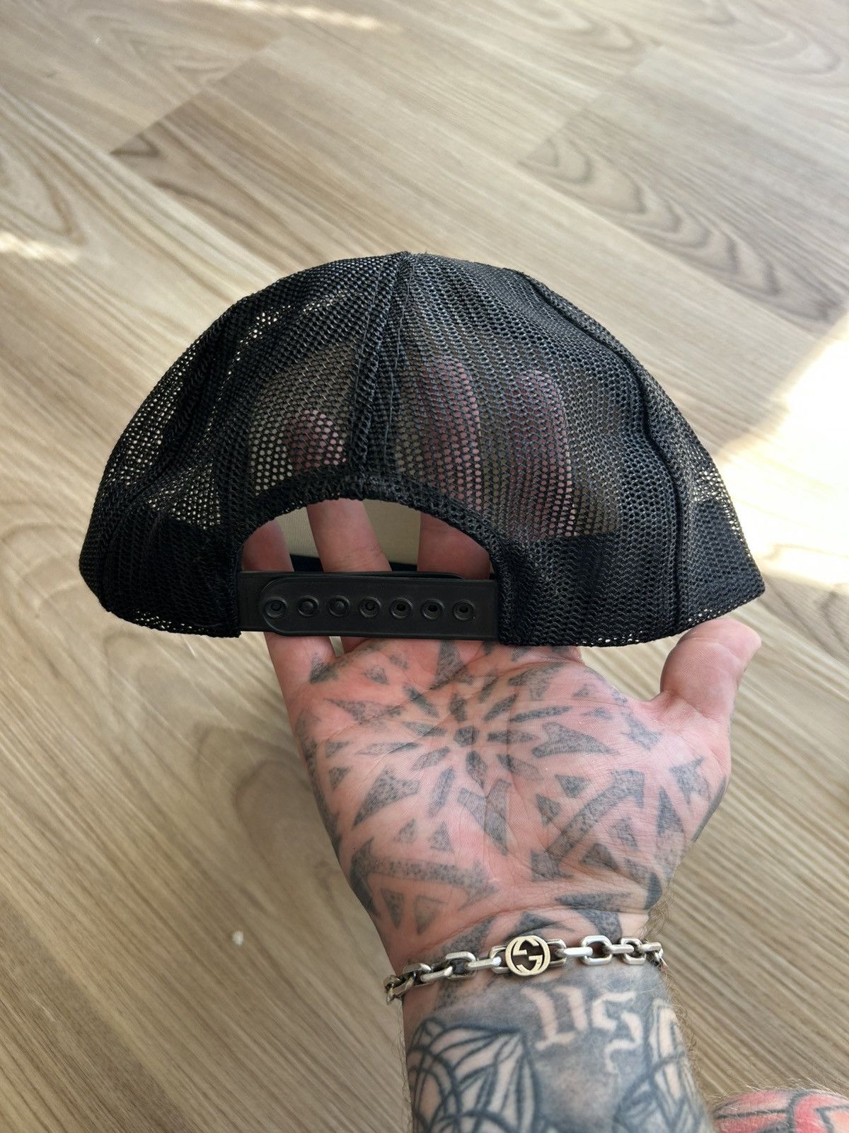 Band Tees Vintage Poison Metal Band Trucker Hat Black Size ONE SIZE - 5 Thumbnail