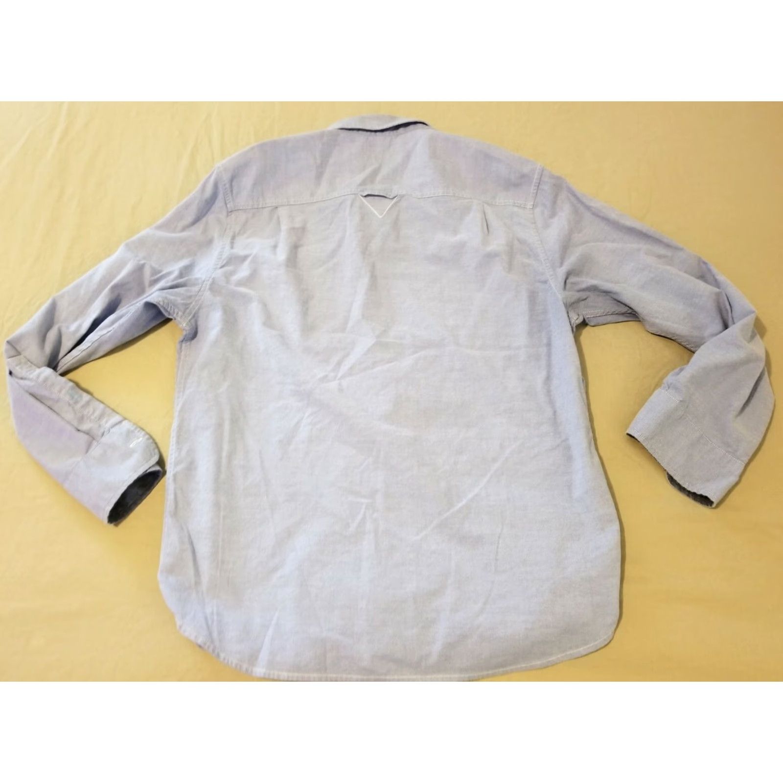 Tommy Bahama VINTAGE Tommy Bahama Shirt Mens Dress Button-Up Blue Cotton M Medium Long Sleeve Size 40R - 8 Thumbnail