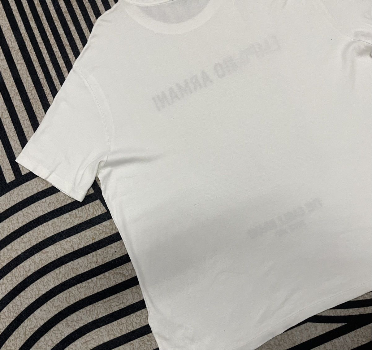 Emporio Armani 2000s EMPORIO ARMANI THE EAGLE BRAND PHOTO TEES XL Size US XL / EU 56 / 4 - 13 Thumbnail
