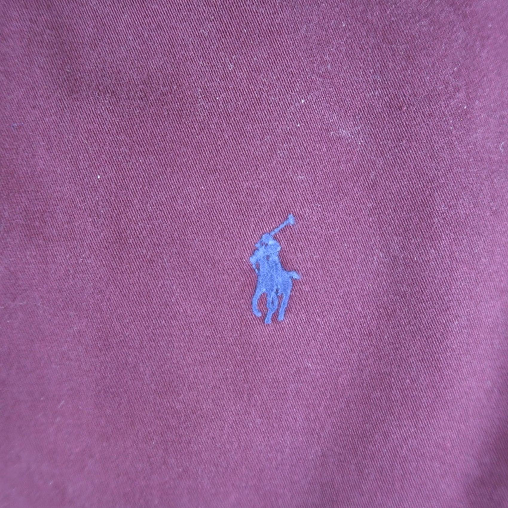 Polo Ralph Lauren VINTAGE Polo Ralph Lauren Blake Shirt Mens 2XL XXL Burgundy Button Down Logo Size US XXL / EU 58 / 5 - 3 Thumbnail
