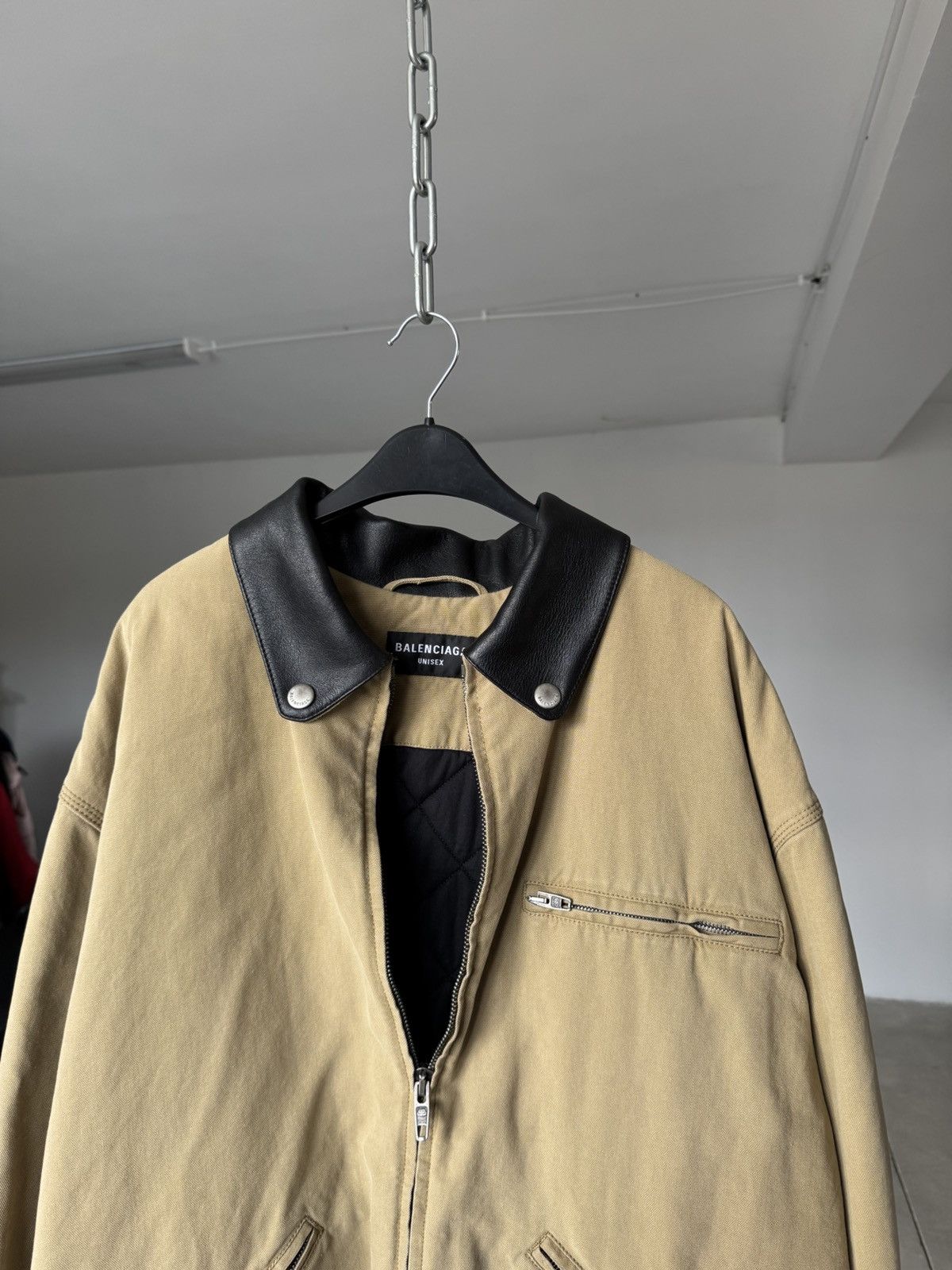 Balenciaga Balenciaga Detroit Canvas Jacket Size US S / EU 44-46 / 1 - 11 Thumbnail