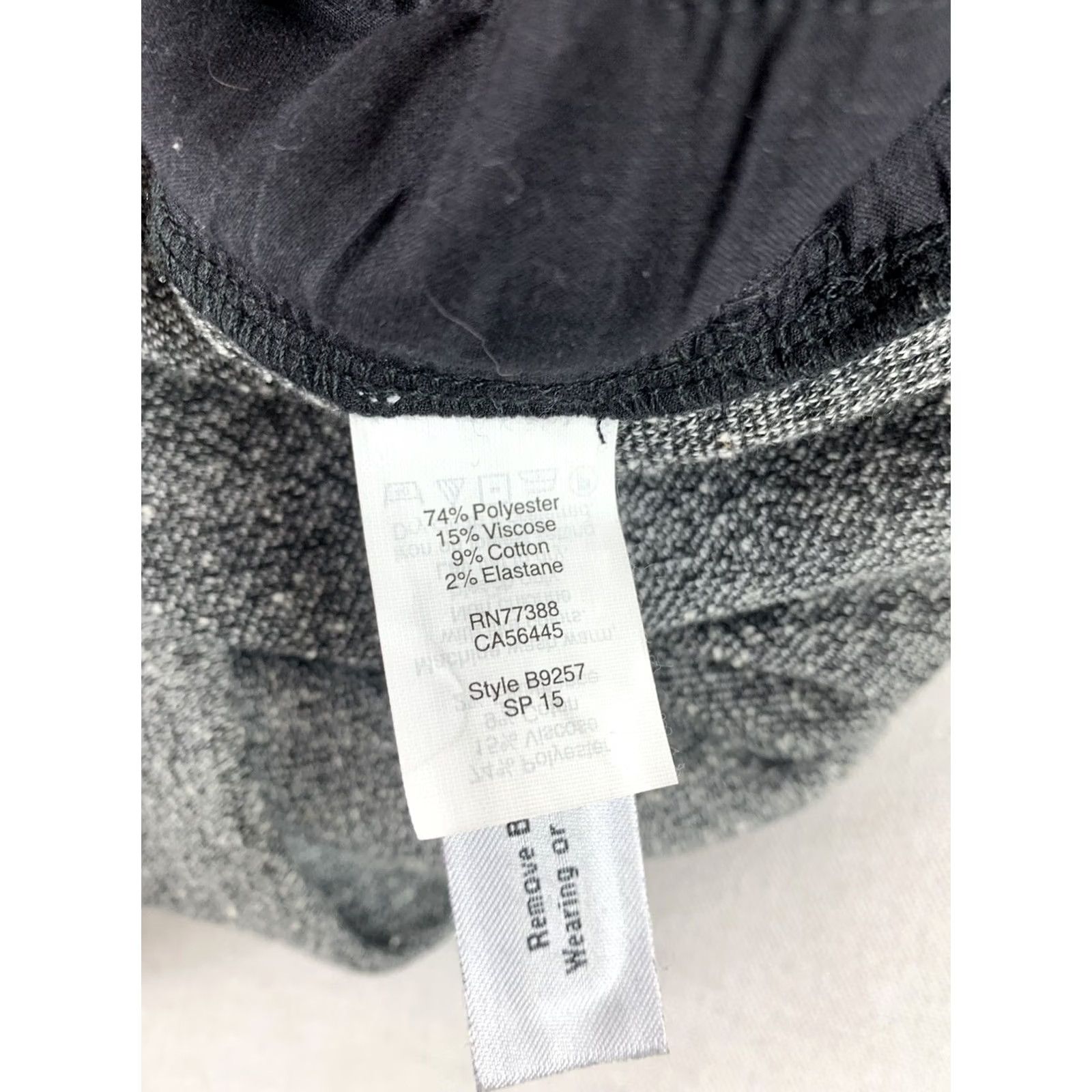 Madewell Madewell Sweatshirt Dress Medium Marled Gray SHORTSLEEVE Size M / US 6-8 / IT 42-44 - 5 Thumbnail