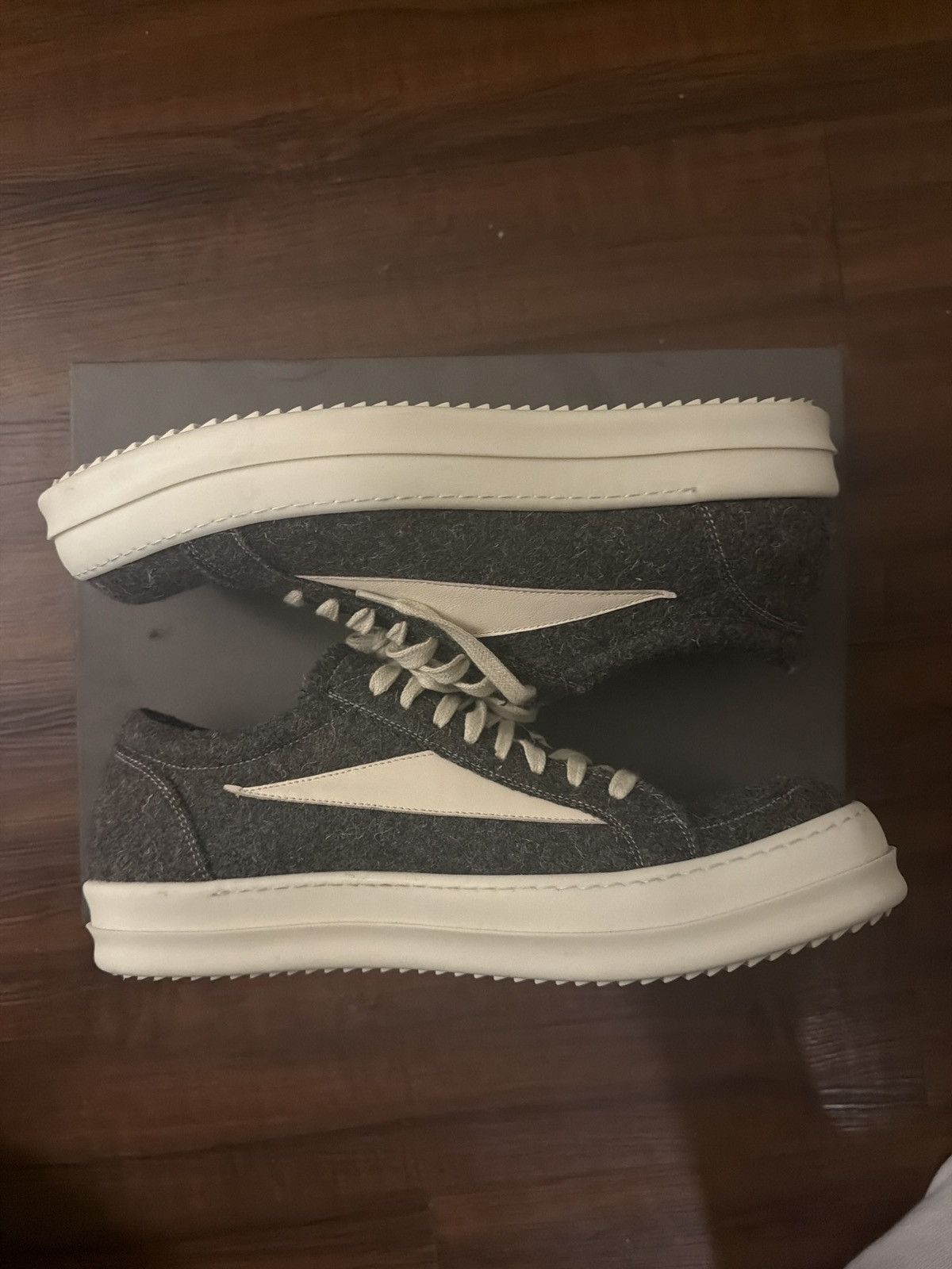 Rick Owens Rick Owen Concordians Vintage Low ‘Bosco Suede’ Size US 12 / EU 45 - 2 Thumbnail