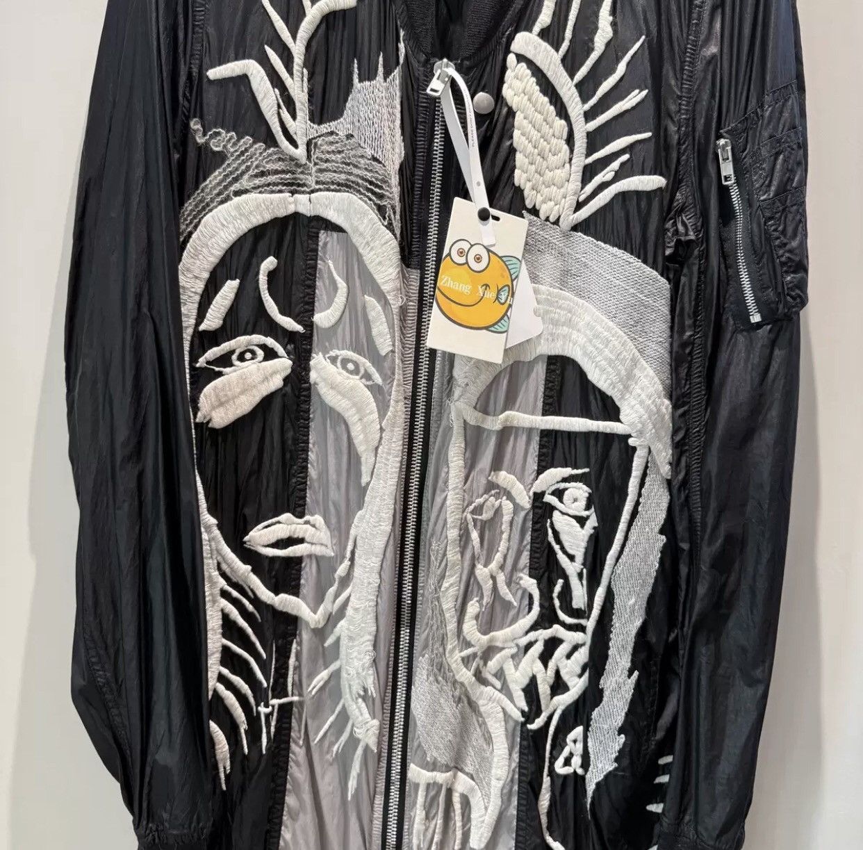 Rick Owens Rick owens mainline nylon needlework embroidery jacket2412- Size US M / EU 48-50 / 2 - 3 Thumbnail