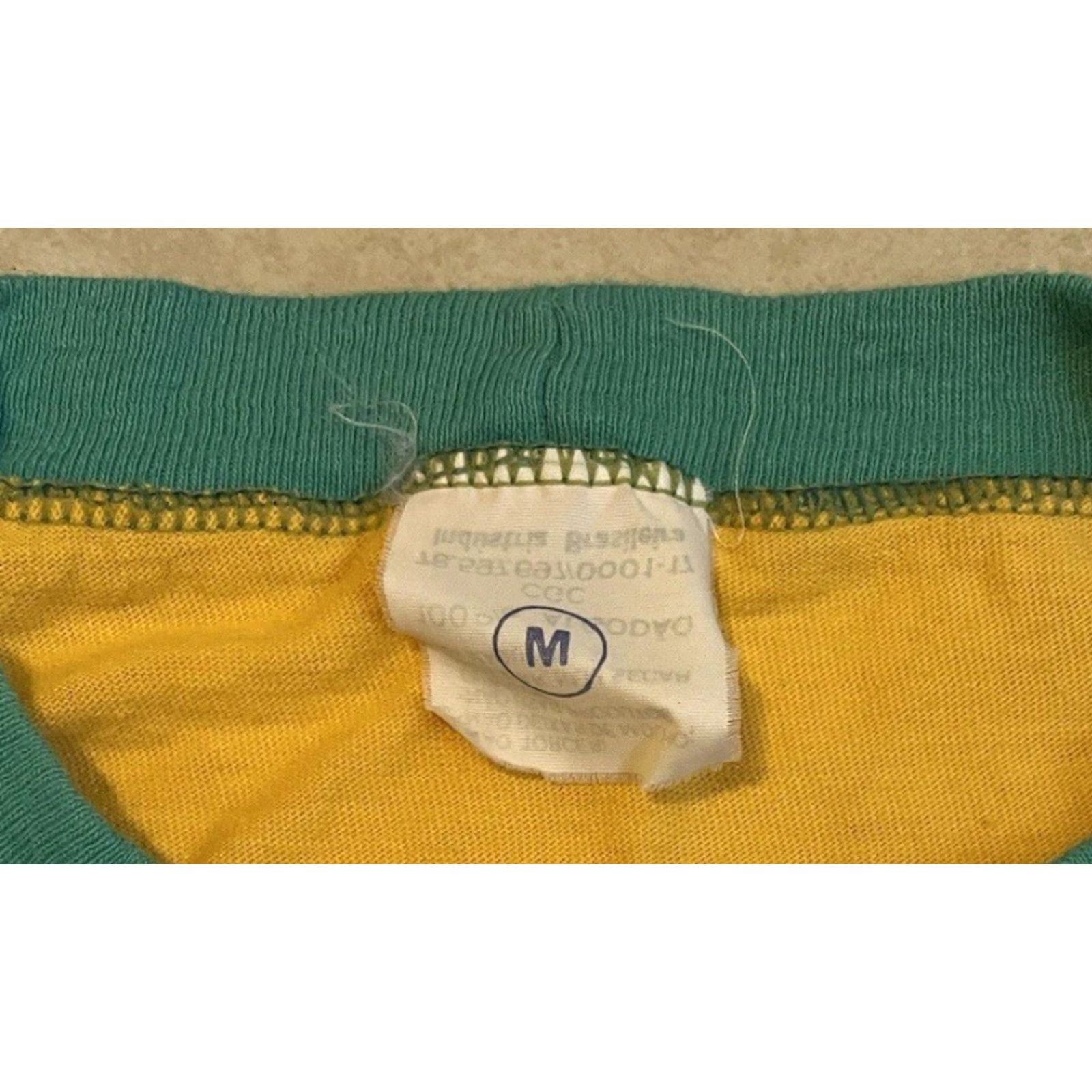 Vintage Vtg 90s Brazil Copa 1994 World Cup Peace Shirt S FIFA Soccer Hippie Flag Grunge Size US S / EU 44-46 / 1 - 5 Thumbnail