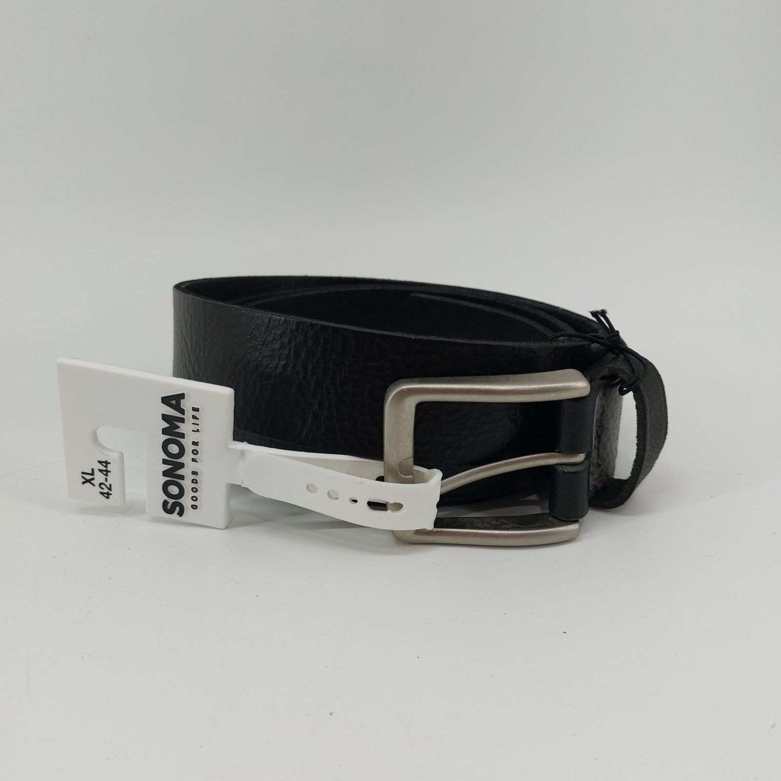 Sonoma Sonoma Black Genuine Leather Belt Single Prong Men's Size 42 Size 42 - 11 Thumbnail