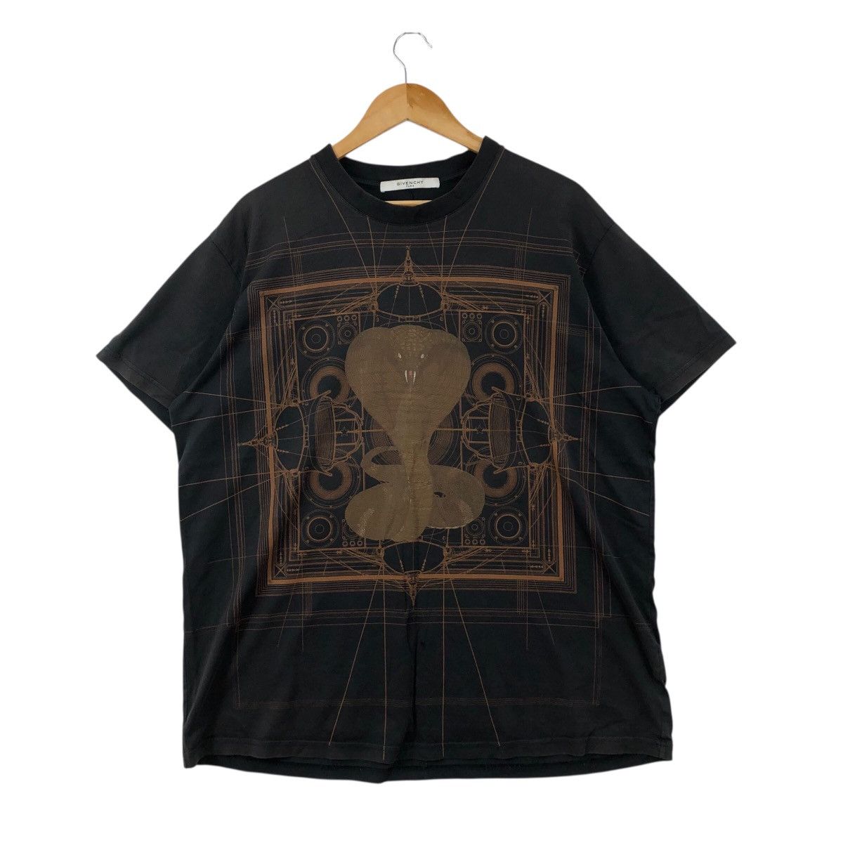 Givenchy GIVENCHY Paris AOP Snake Logo T Shirt Size US S / EU 44-46 / 1 - 1 Thumbnail