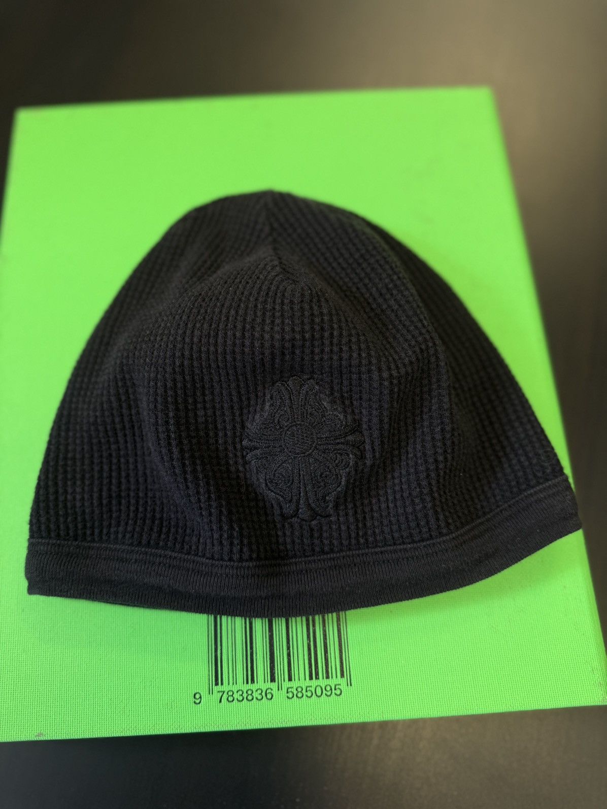 Chrome Hearts Chrome Hearts Black Thermal Beanie Hat RARE Exlusive 🧼 Size ONE SIZE - 3 Thumbnail