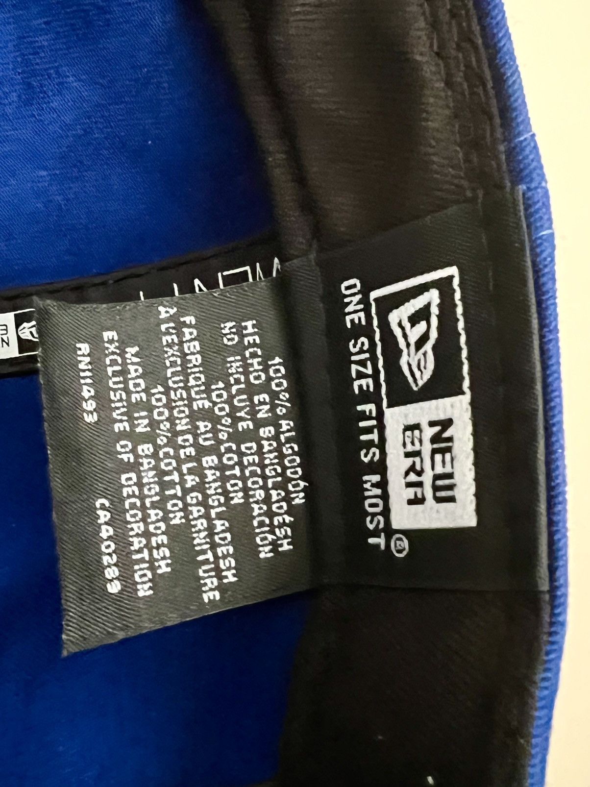 New Era × Stussy Stussy x New Era stock logo ball cap Blue Size ONE SIZE - 8 Thumbnail