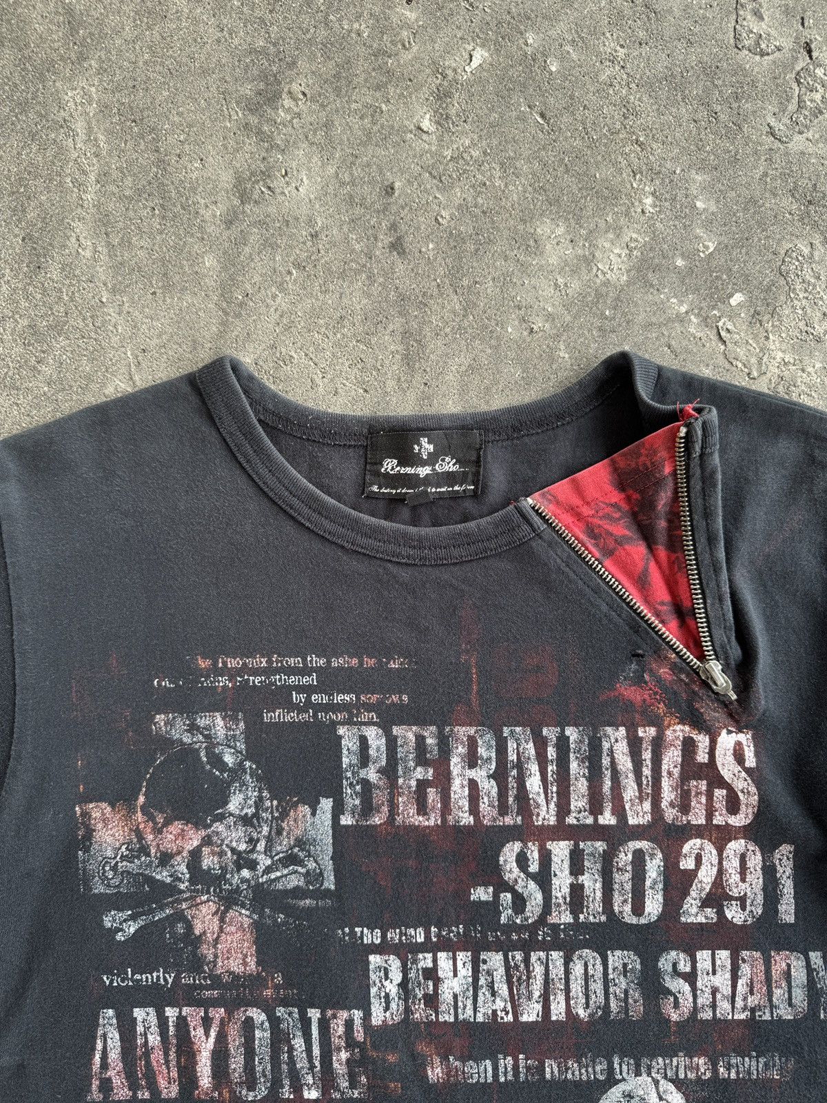 Japanese Brand Berning Sho Seditionaries Punk Style Tee Size US S / EU 44-46 / 1 - 3 Thumbnail