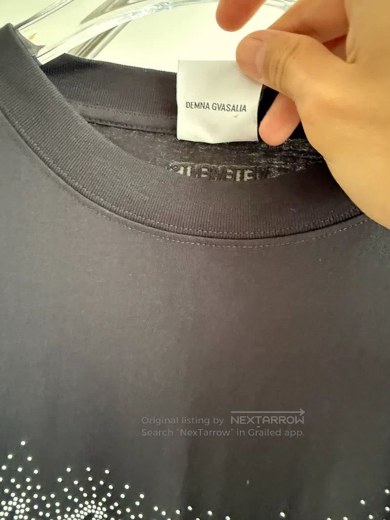 Vetements Vetements Logo Embellished Black Short Sleeve Size US S / EU 44-46 / 1 - 5 Thumbnail