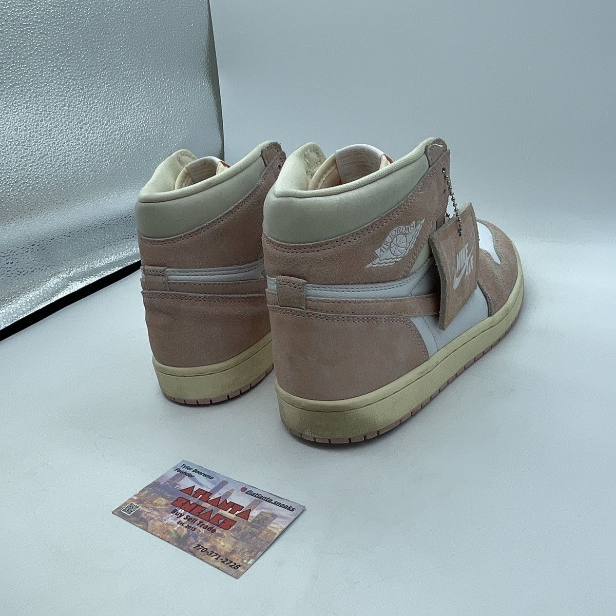 Jordan Brand Wmns air Jordan 1 high washed pink Size US 9.5 / IT 39.5 - 5 Thumbnail