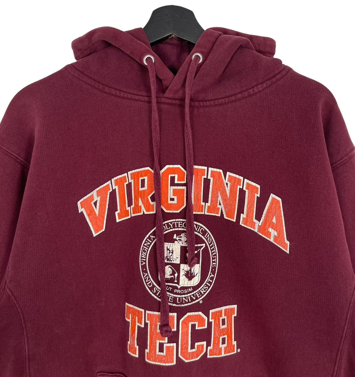 Vintage Vintage Virginia Tech University Hoodie Size US L / EU 52-54 / 3 - 4 Thumbnail