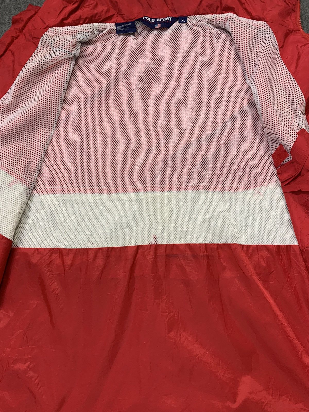 Ralph Lauren 90s Polo Sport Ralph Lauren Zip Up Nylon Jacket Baggy Size US XL / EU 56 / 4 - 5 Thumbnail
