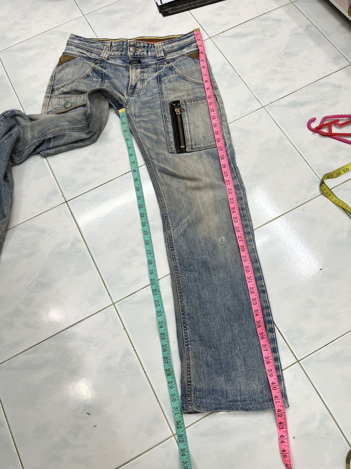 Edwin 🔥🔥🔥STEALS EDWIN MULTI POCKET DISTRESSED DENIM Size US 32 / EU 48 - 20 Thumbnail