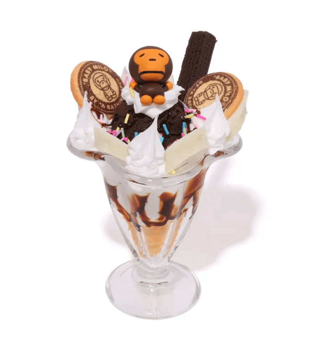 BABY MILO CHOCOLATE BANANA SUNDAE FOOD SAMPLE