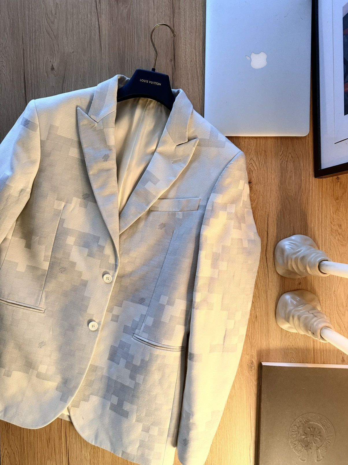 Louis Vuitton LOUIS VUITTON PIXEL CAMO BLAZER | Grailed