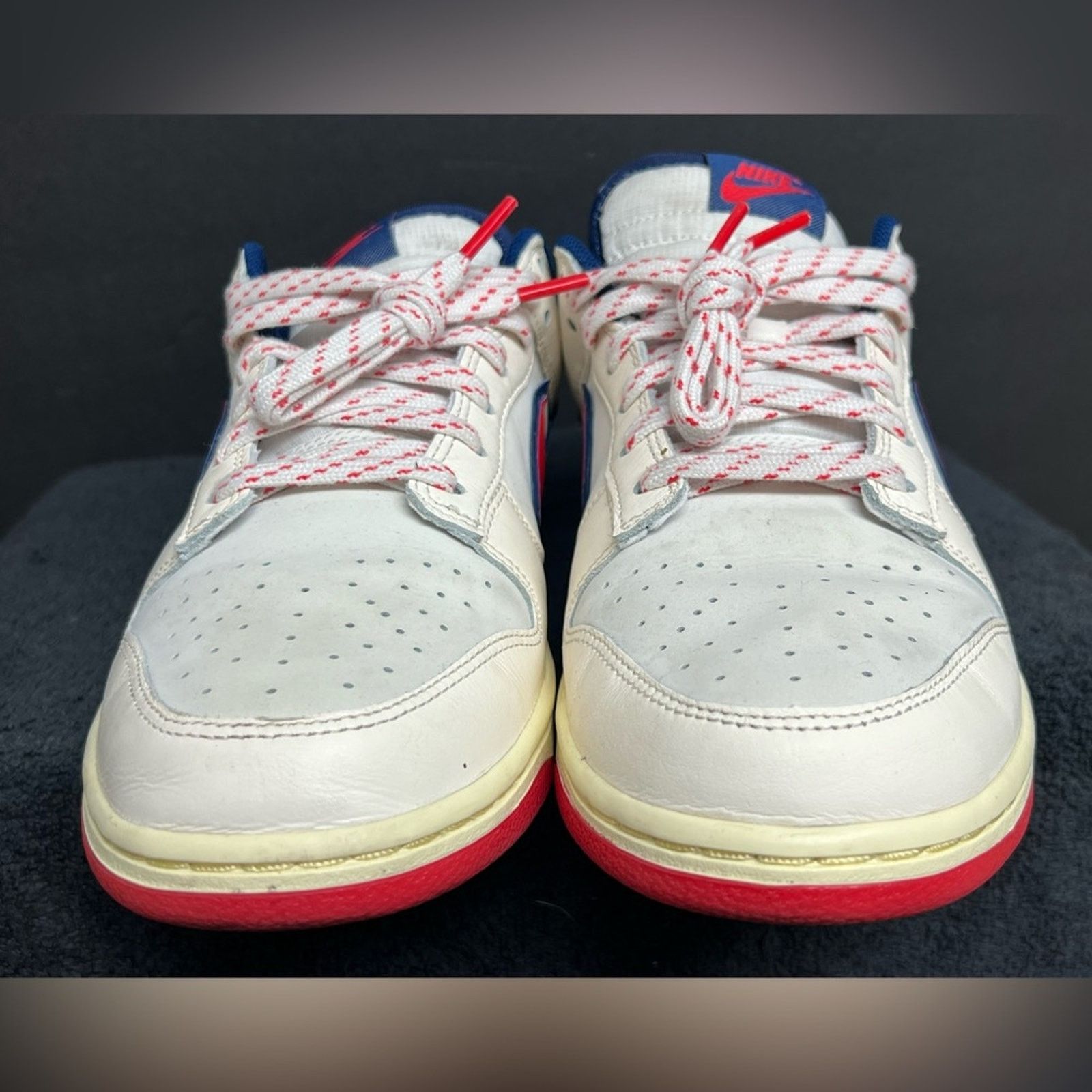 Nike Nike Dunk Low SE Retro Lettering Pale Ivory Crimson Sail Size US 10 / EU 43 - 5 Thumbnail