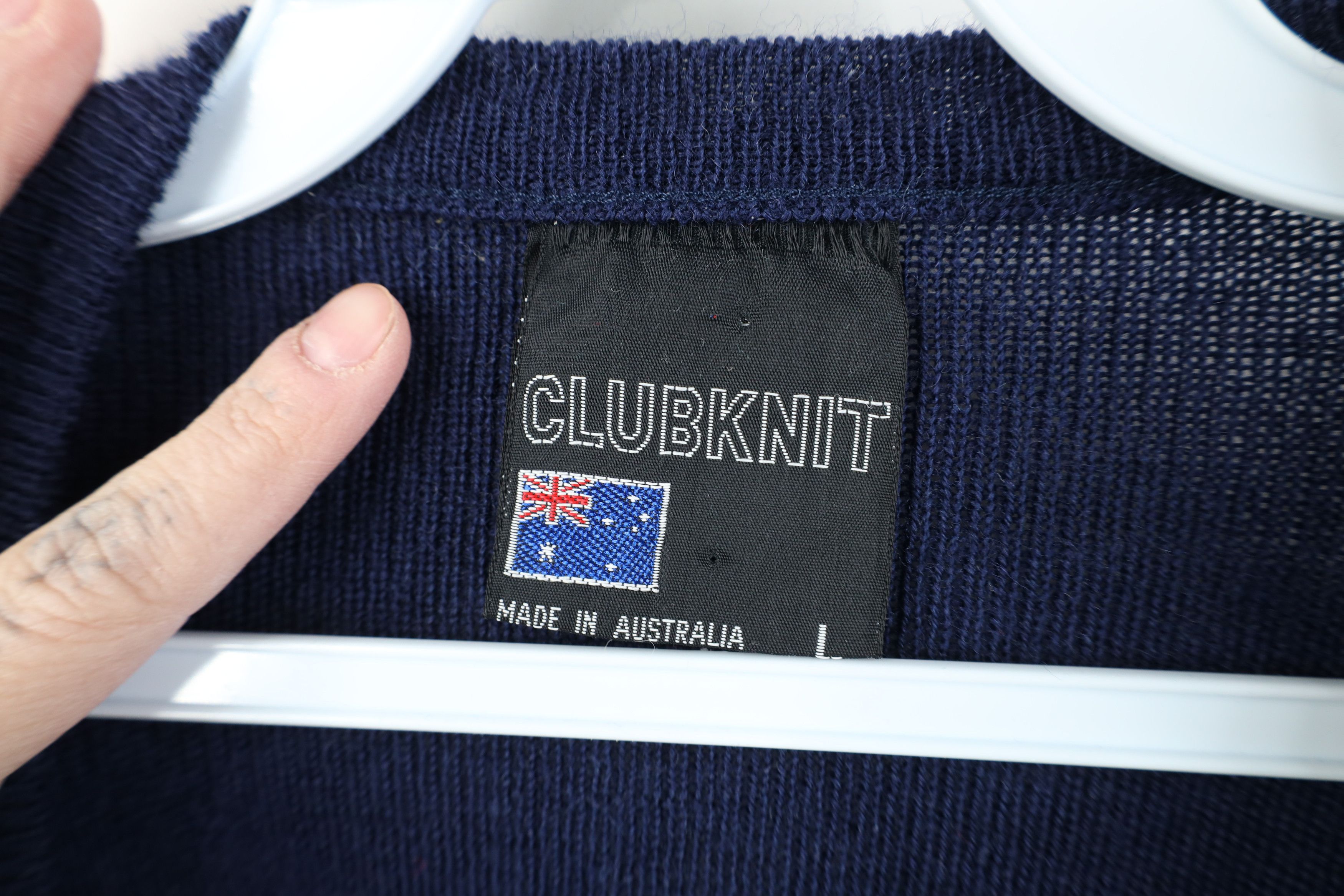 Vintage Vintage 90s Streetwear Australia Koala Bear Sweater Blue Size L / US 10 / IT 46 - 5 Thumbnail
