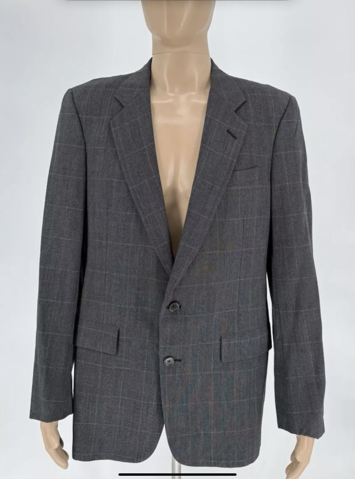 Christian Dior Monsieur Vintage 90s Christian Dior Monsieur Blazer Grey Mens 41L Size 40L - 1 Thumbnail